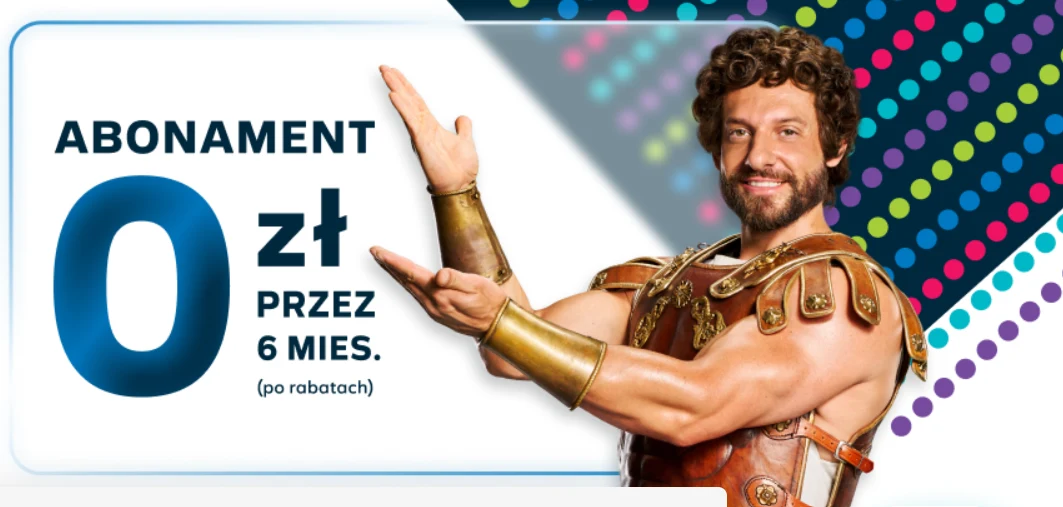 Abonament 0 zł przez 6 miesięcy (po rabatach)
