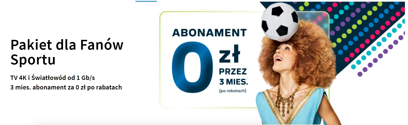 Netia — Pakiet dla Fanów Sportu: TV 4K i Światłowód od 1 Gb/s, 3 mies. abonament za 0 zł po rabatach